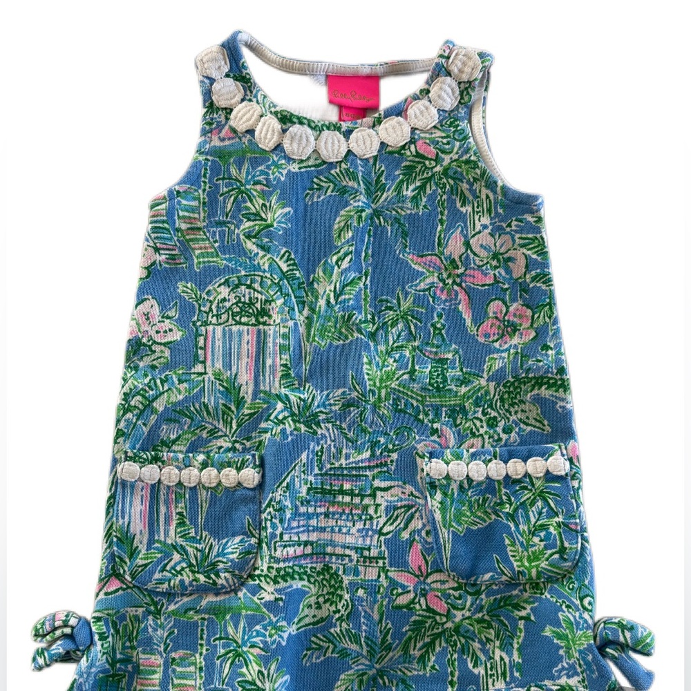 Lilly Pulitzer Green and Blue Dress